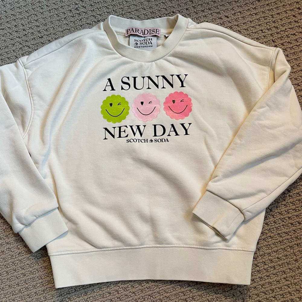 EUC—scotch & soda kids sweatshirt
